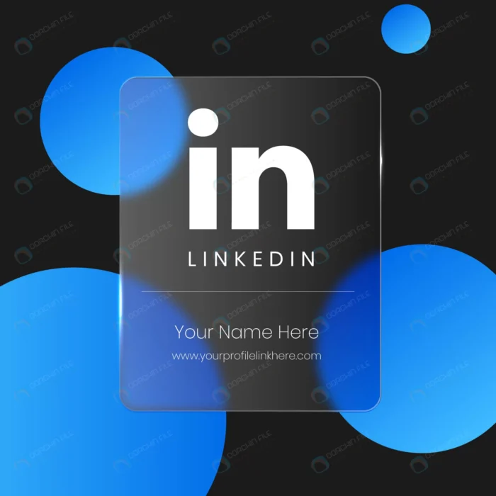 linkedin transparent blurred glass card crc32ee1b0e size1.14mb - title:قالب آماده کارت شناسایی گلس مورفیسم - اورچین فایل - format:EPS - وکتور - sku:crc32ee1b0e - keywords: p_id:86523