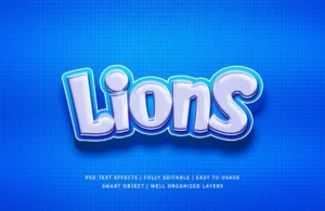 lions 3d text effect - title:Home - اورچین فایل - format: - sku: - keywords: p_id:18