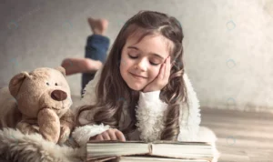 little girl reading book with teddy bear floor co crcc983da2b size6.76mb 5328x3154 - title:Home - اورچین فایل - format: - sku: - keywords: p_id:18