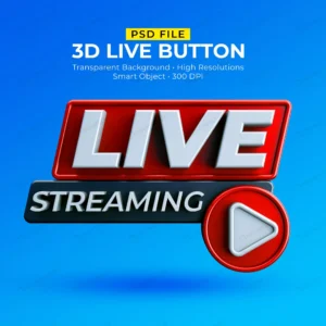 live streaming 3d badge isolated crcf9a6c53a size74.10mb - title:Home - اورچین فایل - format: - sku: - keywords: p_id:18