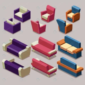 living room isometric furniture vector set sofa a crc8633f891 size1.25mb 1 - title:Home - اورچین فایل - format: - sku: - keywords: p_id:18