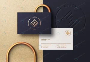 logo mockup business card with pressed gold print rnd625 frp9069263 - title:Home - اورچین فایل - format: - sku: - keywords: p_id:18