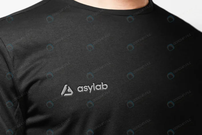 logo mockup clothing embroidered tshirt crc92a8cfe4 size89.31mb - title:موکاپ لوگو روی تی شرت - اورچین فایل - format:PSD - فتوشاپ - sku:crc92a8cfe4 - keywords: p_id:90985