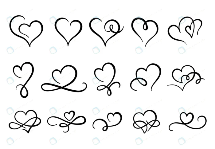 love hearts flourish heart shape flourishes ornat crc2ef83f8e size973.32kb 1 - title:مجموعه قلب برای ولنتاین با فرمت وکتور - اورچین فایل - format:EPS - وکتور - sku:crc2ef83f8e - keywords: p_id:43019
