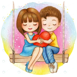 lovely watercolor couple sitting swing holding he crca33d8f2f size17.86mb - title:Home - اورچین فایل - format: - sku: - keywords: p_id:18