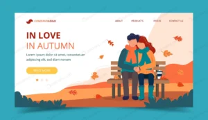 loving couple bench autumn landing page template crcbb7768cb size1.85mb - title:Home - اورچین فایل - format: - sku: - keywords: p_id:18