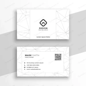 low poly style geometric white business card crc5b507e14 size0.95mb - title:Home - اورچین فایل - format: - sku: - keywords: p_id:18