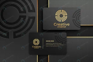 luxury black business card logo mockup with gold crc6a73fa9a size89.85mb - title:Home - اورچین فایل - format: - sku: - keywords: p_id:18