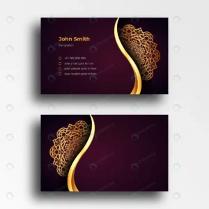 luxury business card design template with luxury crc6cf04383 size4.72mb - title:Home - اورچین فایل - format: - sku: - keywords: p_id:18