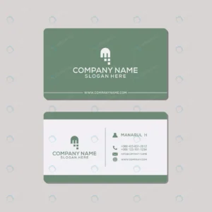 luxury business card green style rnd240 frp28610204 - title:Home - اورچین فایل - format: - sku: - keywords: p_id:18