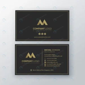 luxury business card template premium crcc4423467 size1.62mb - title:Home - اورچین فایل - format: - sku: - keywords: p_id:18