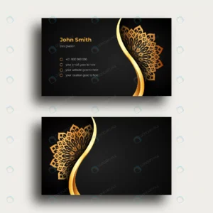 luxury business card template with luxury ornamen crce0dc1b6f size3.08mb - title:Home - اورچین فایل - format: - sku: - keywords: p_id:18