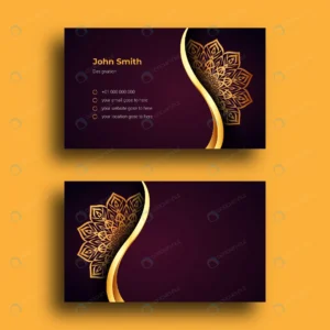 luxury business card template with luxury ornamen crcf64448a8 size3.50mb - title:Home - اورچین فایل - format: - sku: - keywords: p_id:18