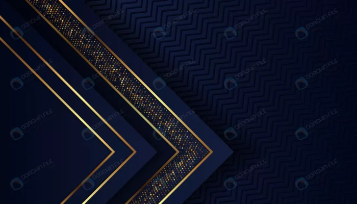 luxury dark blue background with glowing golden d crc714670e2 size4.58mb - title:وکتور پس زمینه سرمه ای زیبا - اورچین فایل - format:EPS - وکتور - sku:crc714670e2 - keywords: p_id:48497