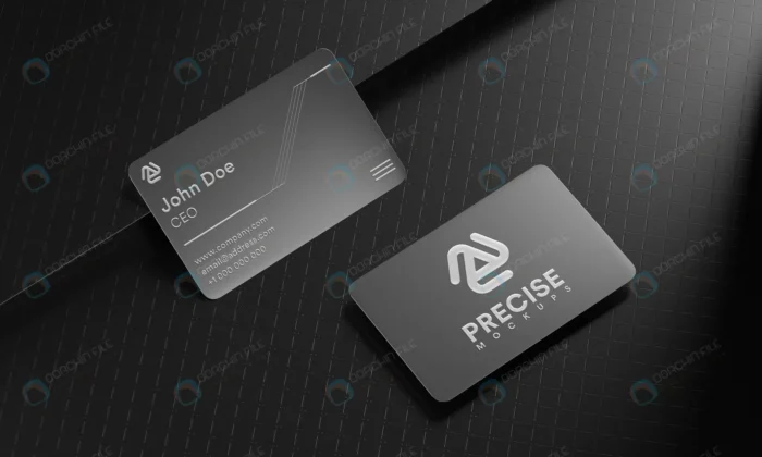 luxury dark business card logo mockup with stampi crc4c3cb024 size119.71mb - title:قالب آماده کارت ویزیت مدرن - اورچین فایل - format:PSD - فتوشاپ - sku:crc4c3cb024 - keywords: p_id:79553