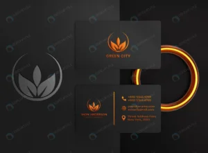 luxury dark business card logo mockup crc6aa351eb size135.50mb - title:Home - اورچین فایل - format: - sku: - keywords: p_id:18