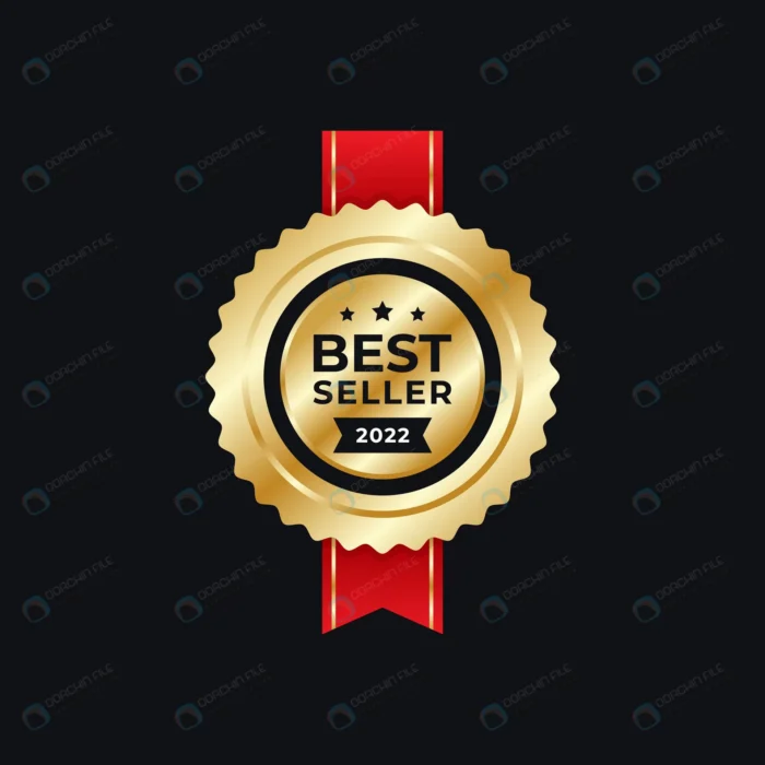 luxury gold realistic best seller badge medals lo crc780d0a2a size1.22mb - title:وکتور برچسب نشان رتبه و برگزیده - اورچین فایل - format:EPS - وکتور - sku:crc780d0a2a - keywords: p_id:60925