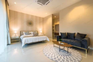 luxury interior design bedroom pool villa with co crce7019282 size10.43mb 7360x4912 - title:Home - اورچین فایل - format: - sku: - keywords: p_id:18