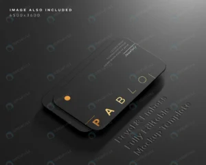 luxury logo mockup dark business card with gold s crc04200b7d size147.54mb - title:Home - اورچین فایل - format: - sku: - keywords: p_id:18