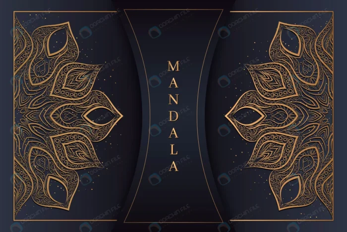 luxury mandala background 6 crc1fed8aad size15.33mb - title:وکتور ماندالای لاکچری در پس زمینه سرمه ای - اورچین فایل - format:EPS - وکتور - sku:crc1fed8aad - keywords: p_id:53002