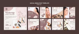 make up concept social media post template crc055bd031 size228.04mb - title:Home - اورچین فایل - format: - sku: - keywords: p_id:18