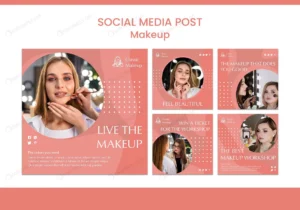 makeup concept soicial media post template crcb9552985 size126.74mb - title:Home - اورچین فایل - format: - sku: - keywords: p_id:18