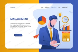 management landing page background vector templat crce74b7473 size1.98mb - title:Home - اورچین فایل - format: - sku: - keywords: p_id:18