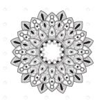 mandala pattern adult coloring page book crc6c3433b8 size1.93mb - title:Home Main - اورچین فایل - format: - sku: - keywords: p_id:18