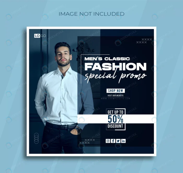 men s classic special fashion sale instagram post crcc5e7554c size3.75mb - title:دانلود پست اینستاگرام مد و فشن - اورچین فایل - format:EPS - وکتور - sku:crcc5e7554c - keywords: p_id:79967