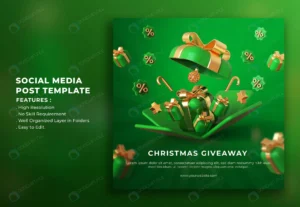 merry christmas giveaway social media post templa crca31b284b size13.2mb 1 - title:Home - اورچین فایل - format: - sku: - keywords: p_id:18