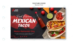 mexican food restaurant youtube cover template rnd272 frp31207766 - title:Home - اورچین فایل - format: - sku: - keywords: p_id:18