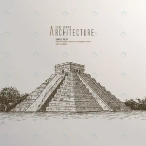 mexico chichen itza kukulkan hand drawn illustrat crcecdba03a size5.30mb 1 - title:Home - اورچین فایل - format: - sku: - keywords: p_id:18