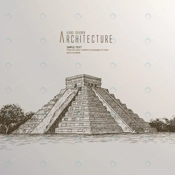 mexico chichen itza kukulkan hand drawn illustrat crcecdba03a size5.30mb 1 - title:وکتور پس زمینه معماری با نصویر خطی بنای تاریخی کوکولان - اورچین فایل - format:EPS - وکتور - sku:crcecdba03a - keywords:وکتور پس زمینه معماری با نصویر خطی بنای تاریخی کوکولان, وکتور, تصویر خطی, دانلود رایگان, فایل تکی, معماری و ساختمان, وکتور رایگان, وکتور فلت p_id:48531