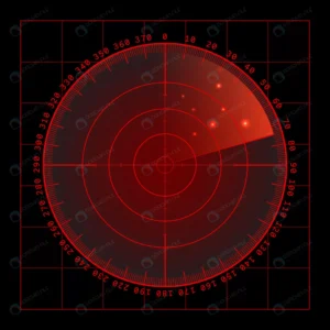 military radar screen vector illustration with ta crc375e2757 size4.50mb - title:Home - اورچین فایل - format: - sku: - keywords: p_id:18