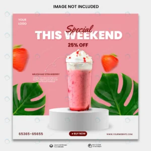 milkshake drink menu social media instagram post crc7821d27f size3.40mb - title:Home - اورچین فایل - format: - sku: - keywords: p_id:18