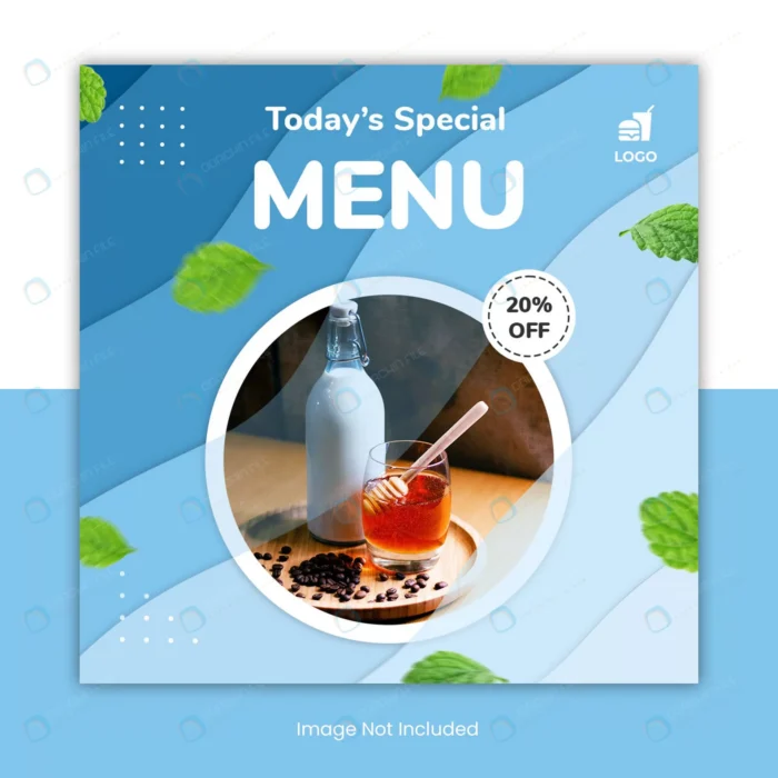 minimal food menu social media post template bann crcab817eb9 size1.56mb - title:قالب لایه باز پست اینستاگرام منوی رستوران - اورچین فایل - format:PSD - فتوشاپ - sku:crcab817eb9 - keywords: p_id:82431