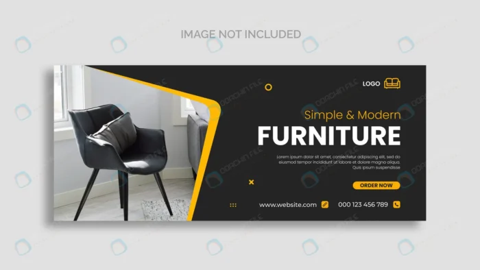 minimal furniture facebook cover page template crc7a856b3b size9.05mb - title:قالب کاور فیسبوک مناسب تبلیغ محصول با فرمت PSD - اورچین فایل - format:PSD - فتوشاپ - sku:crc7a856b3b - keywords: p_id:41971