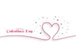 minimal line hearts valentines day background - title:Home Main - اورچین فایل - format: - sku: - keywords: p_id:18