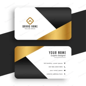 minimal premium golden business card template crcbc549082 size0.54mb - title:Home - اورچین فایل - format: - sku: - keywords: p_id:18