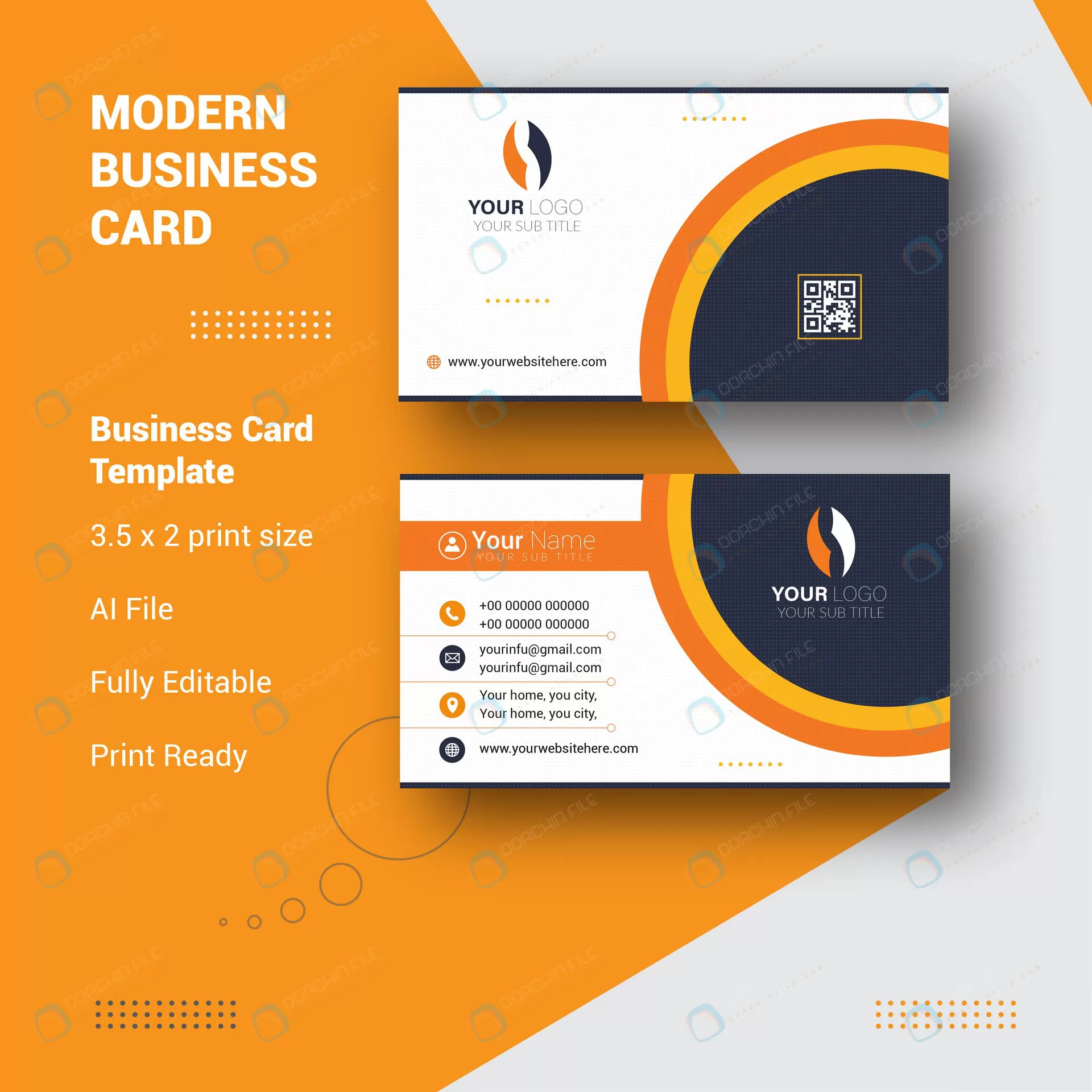 minimal realistic modern business card design tem crc95dd899f size7.91mb - title:Home Main - اورچین فایل - format: - sku: - keywords: p_id:18