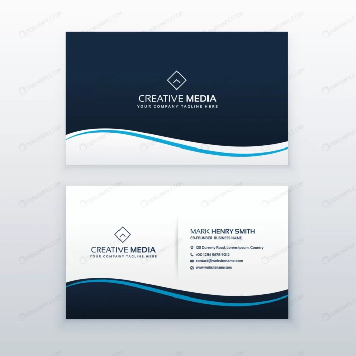 minimal wavy business card design crc1fcf1a48 size0.66mb - title:کارت ویزیت تجاری طرح موج دار - اورچین فایل - format:EPS - وکتور - sku:crc1fcf1a48 - keywords: p_id:93219