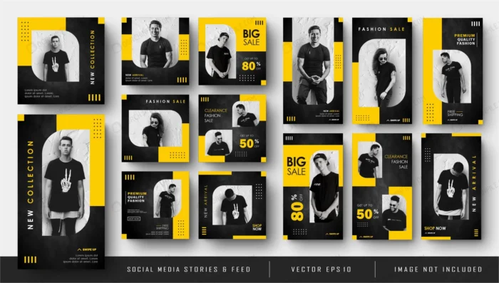 minimalist black yellow social media instagram fe crc8abba699 size26.42mb - title:قالب پست و استوری اینستاگرام فروش محصول - اورچین فایل - format:EPS - وکتور - sku:crc8abba699 - keywords:قالب پست و استوری اینستاگرام فروش محصول p_id:102597