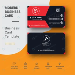 minimalist business card design template crc5faa9c7c size2.95mb - title:Home - اورچین فایل - format: - sku: - keywords: p_id:18