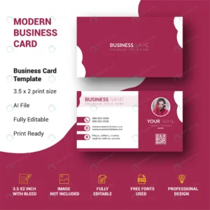 minimalist business card design template 2 crcefb9391a size2.68mb - title:Home - اورچین فایل - format: - sku: - keywords: p_id:18