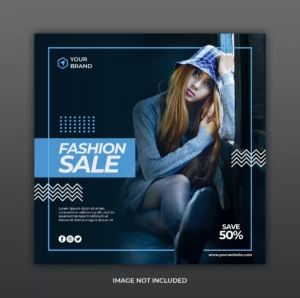 minimalist fashion sale social media instagram banner post template square flyer - title:Home - اورچین فایل - format: - sku: - keywords: p_id:18