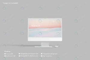 minimalist pc desktop screen mockup rnd361 frp17674953 - title:Home - اورچین فایل - format: - sku: - keywords: p_id:18