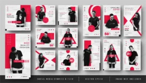 minimalist red white social media instagram feed crc8d25ec26 size12.62mb - title:Home - اورچین فایل - format: - sku: - keywords: p_id:18
