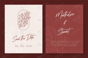 minimalist wedding invitation card template desig crc1fd09377 size1.08mb - title:Home - اورچین فایل - format: - sku: - keywords: p_id:18