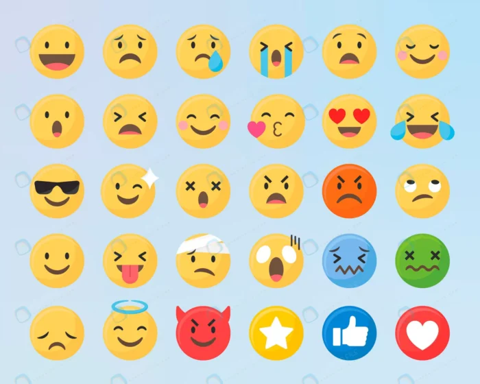 mixed emoji set 2 crc475a492b size3.36mb - title:مجموعه ایموجی و شکلک با فرمت وکتور - اورچین فایل - format:EPS - وکتور - sku:crc475a492b - keywords: p_id:37791
