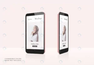 mobile phone screen mockup template rnd679 frp31063999 - title:Home - اورچین فایل - format: - sku: - keywords: p_id:18